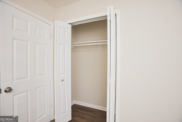 view of closet