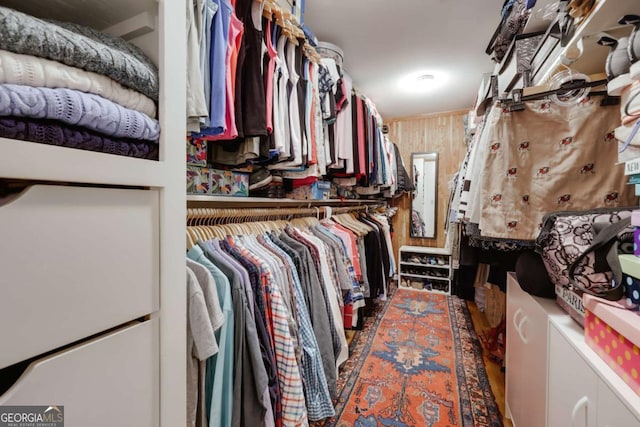 view of spacious closet