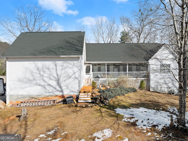 2314 Panorama Dr, Sautee Nacoochee, GA 30571 - basement with stainless steel refrigerator