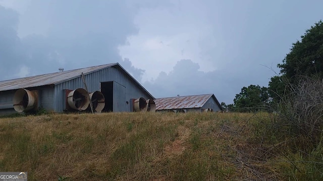 view of stable