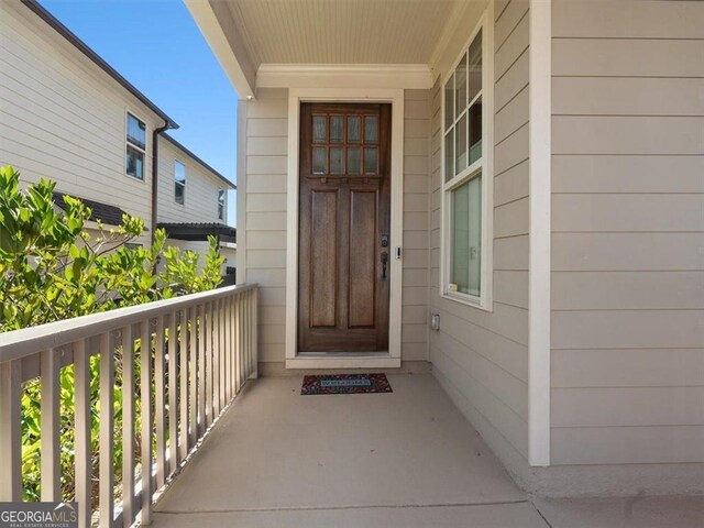 view of front of house with a porch