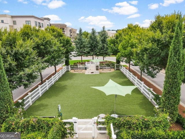 211 N Esplanade, Alpharetta, GA 30009 - view of fenced yard