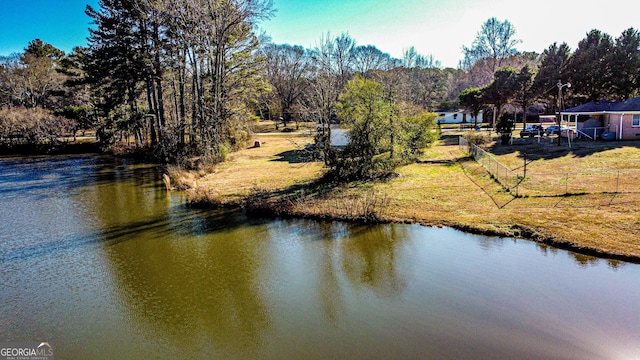 property view of water