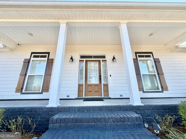 view of entrance to property