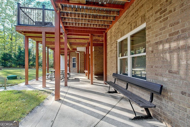 view of patio