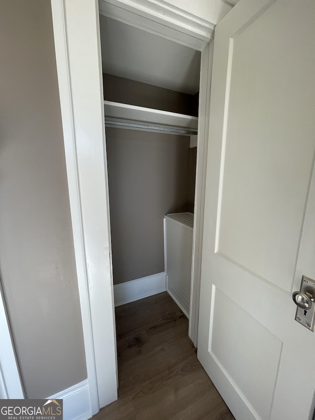 view of closet