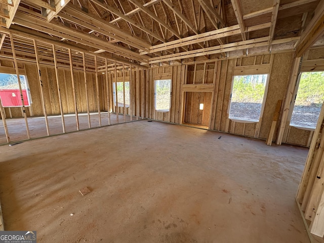 miscellaneous room featuring a wealth of natural light