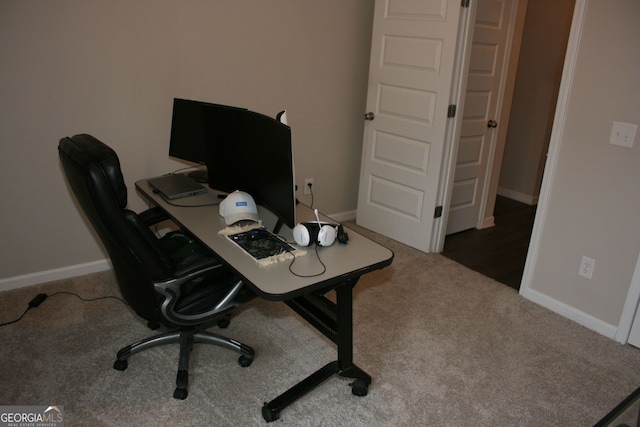 office with carpet