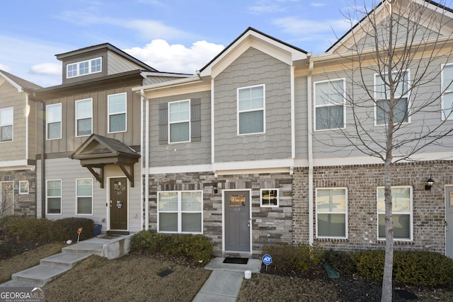 view of townhome / multi-family property