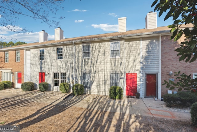 view of townhome / multi-family property