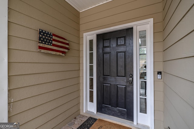 view of property entrance