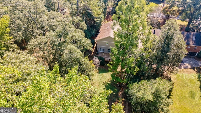 drone / aerial view