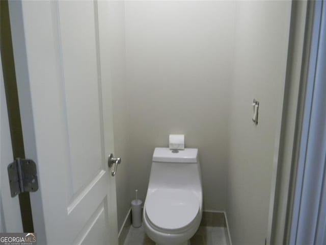 bathroom with toilet