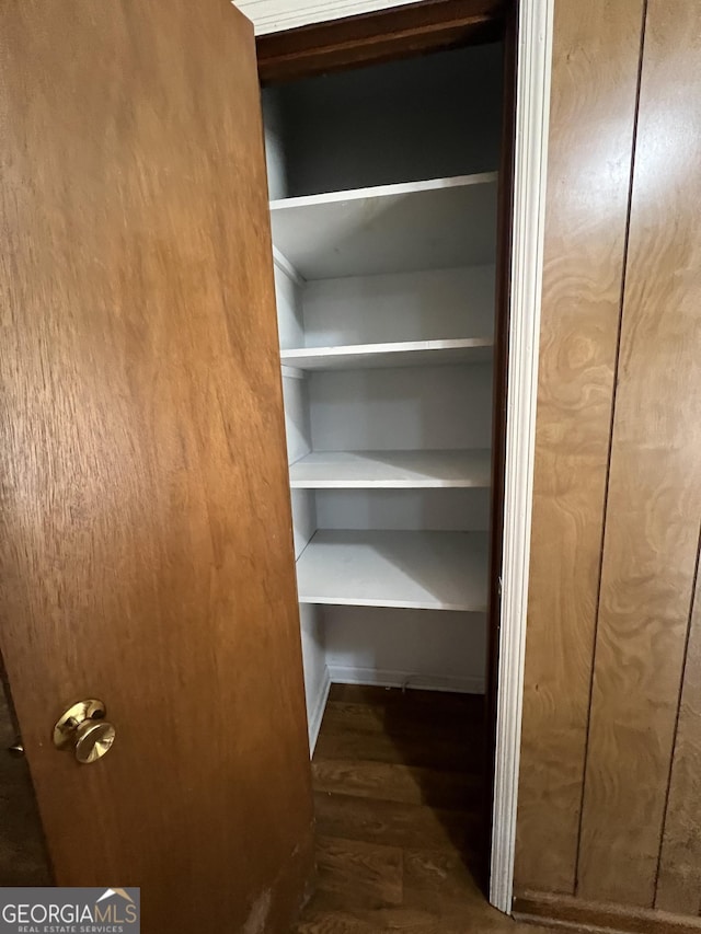 view of closet