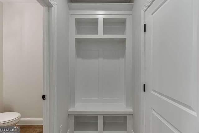 view of mudroom