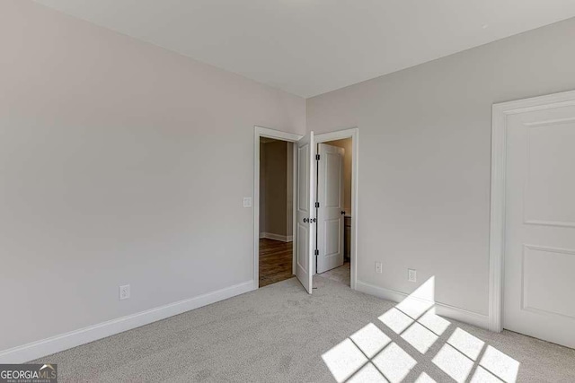 interior space with light colored carpet