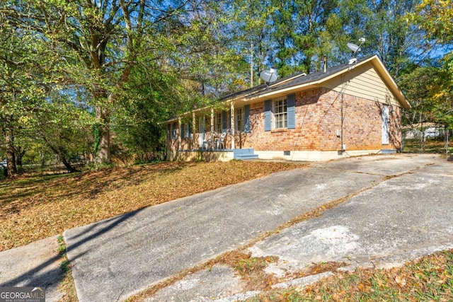 view of front of house