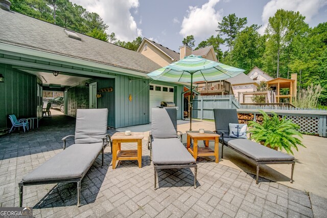 view of patio / terrace