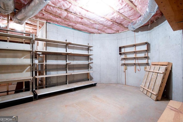 1010 Lane Creek Ct, Bishop, GA 30621 - view of unfinished basement