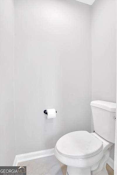 bathroom with toilet