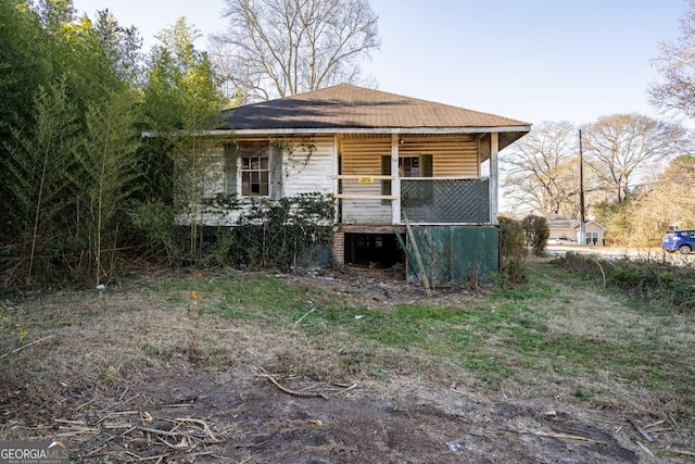 view of back of house