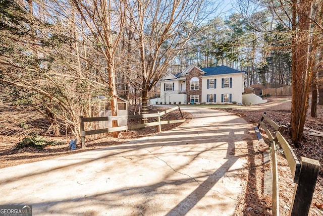 view of front of house