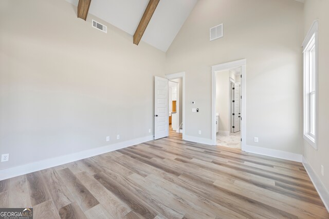 unfurnished room with ceiling fan and ornamental molding