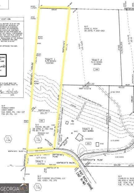 390 Pat Rich Dr, Canton GA, 30115 land for sale