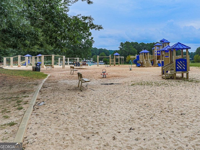 view of playground