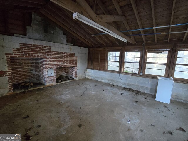 living room with dark hardwood / wood-style floors and an inviting chandelier