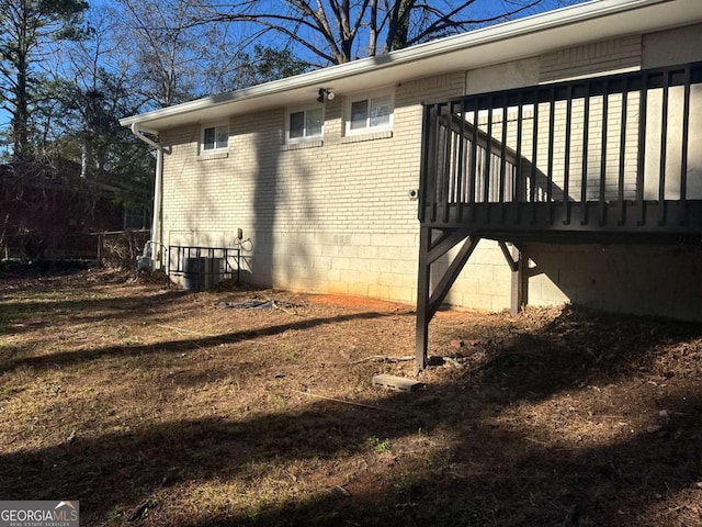 view of property exterior featuring cooling unit