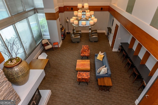 view of community lobby