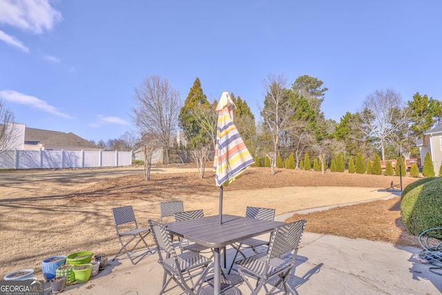 view of patio / terrace