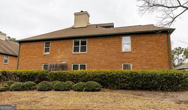 view of side of home