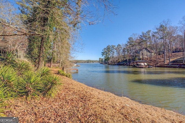 property view of water