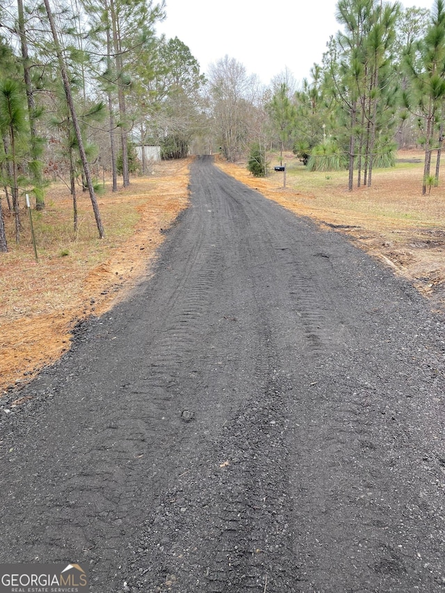 view of road