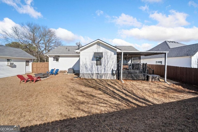 view of rear view of house