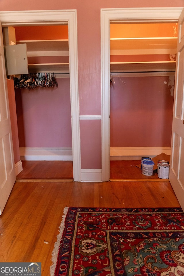 view of closet