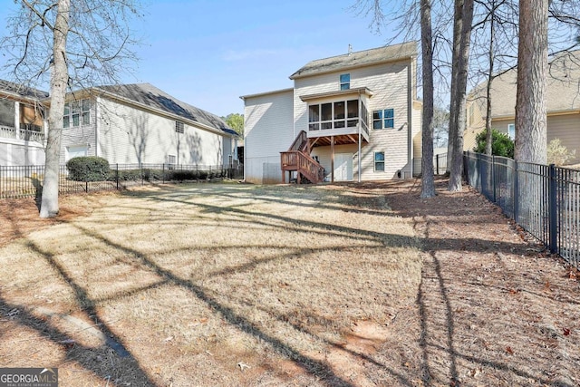 view of back of house