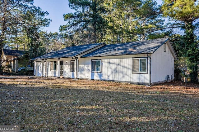 view of ranch-style house