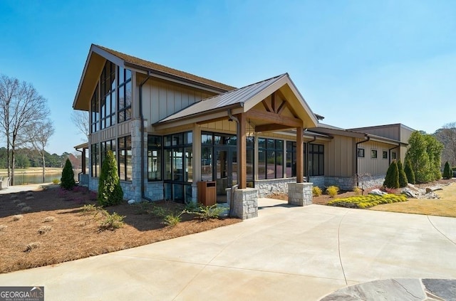 view of community