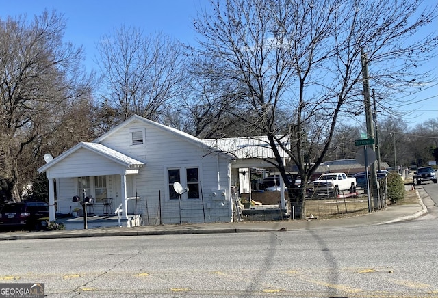 view of front of house