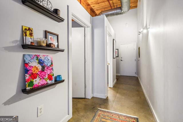 view of hallway