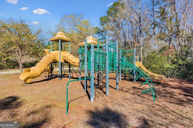 view of communal playground