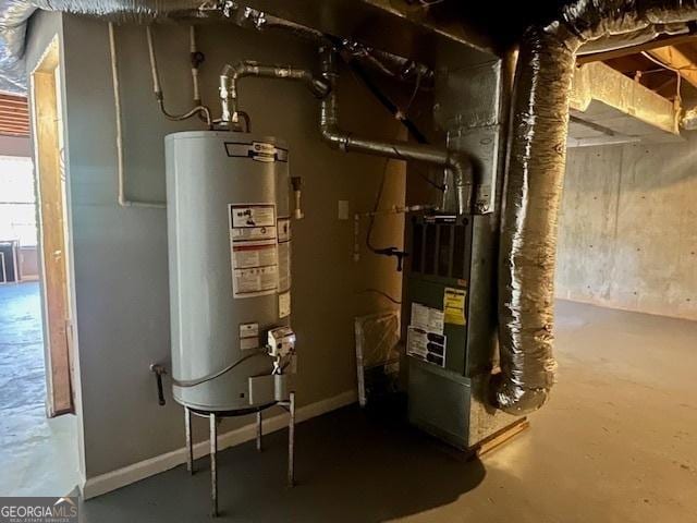 utilities with water heater