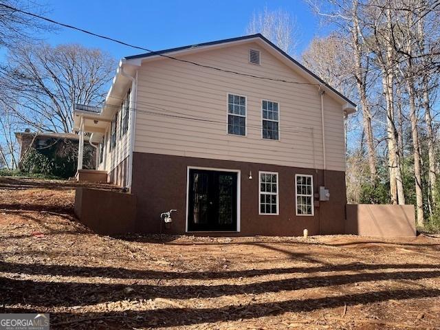 view of rear view of house