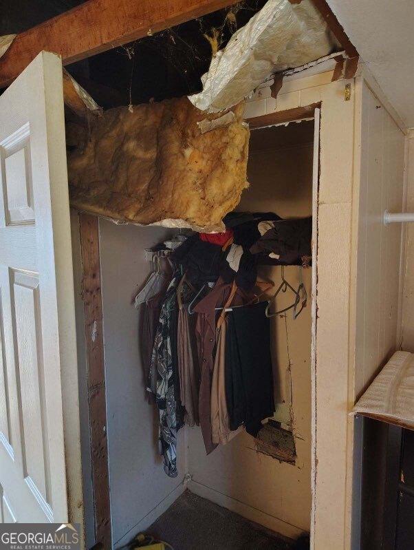 view of closet