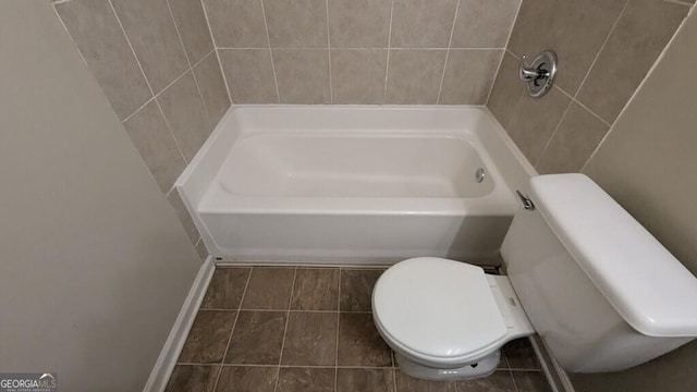 bathroom featuring toilet