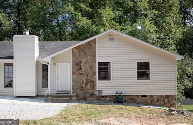 view of front of house