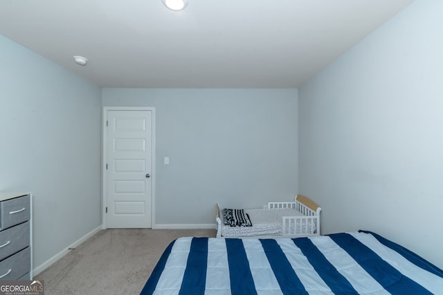 unfurnished bedroom featuring carpet floors